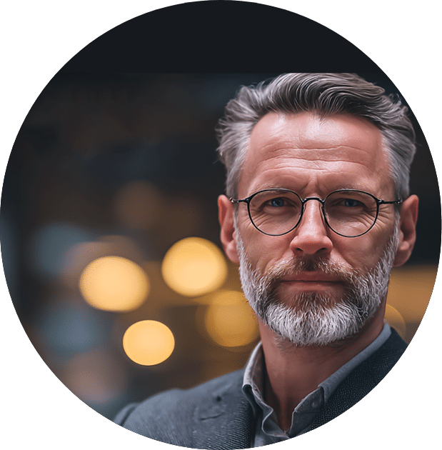 Confident business professional representing expertise and trust in commercial lending services