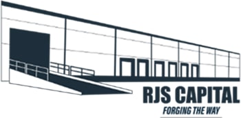 Minimalist graphic of a commercial property representing business real estate financing.